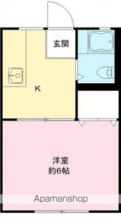 長谷川ハイツ【103号室号室】の間取り