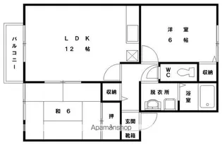 リヴィエール志免【D201号室】の間取り
