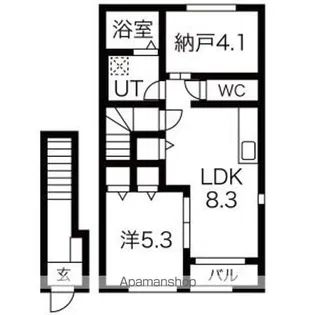 SOL・TELLAZA(ソル テラーサ)【2階】の間取り