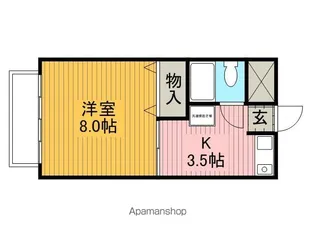 サンハイツ21【209号室】の間取り
