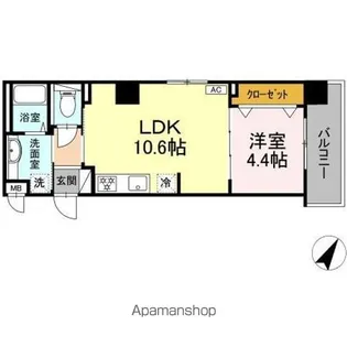 M’S PORT【5階】の間取り