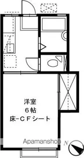 ロータスハイツB棟【2階】の間取り