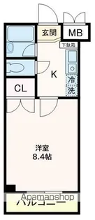 クレオ舞浜Ⅱ【1階】の間取り