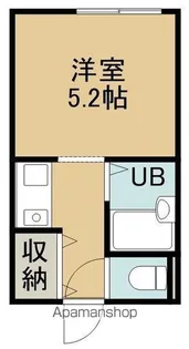 RICO RICH(リコリッチ)【401号室】の間取り