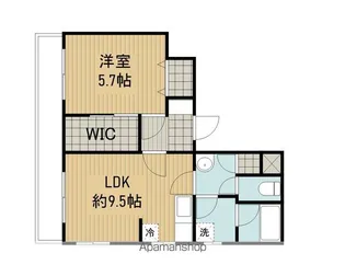 クレイン南台【2階】の間取り