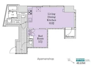 EXAM白山【7階】の間取り
