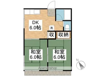 第一ゼネラルハイツ【101号室】の間取り