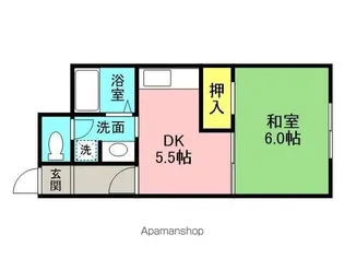 シード1【1階】の間取り