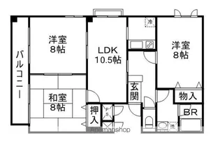 ラトナ東口ビル【4階】の間取り