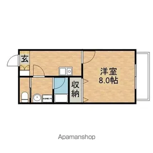 アットホーム12【201号室】の間取り