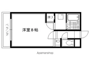 紫野東舟岡町アパート【1階】の間取り
