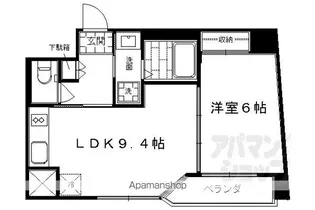 プラネシア神宮道【204号室】の間取り