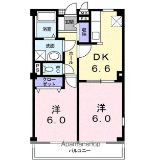 シュティル【2階】の間取り