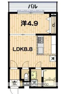 アルドゥール上永谷壱番館【2階】の間取り