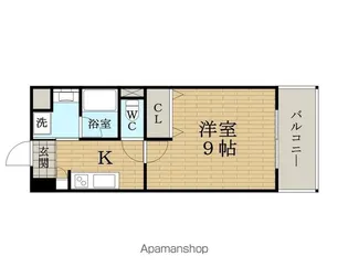 ラ・エスペランサ【103号室】の間取り