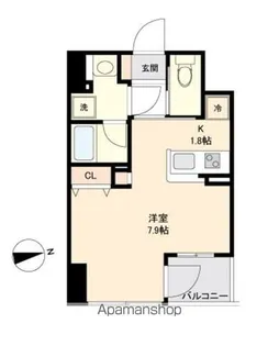 KDXレジデンス仙台駅東【3階】の間取り