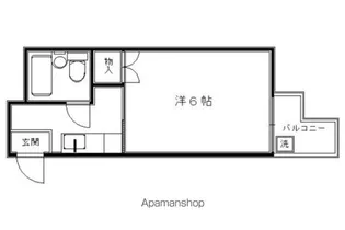 LA MAISON TOMISAKA【202号室】の間取り