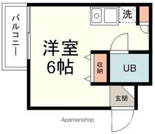 桜館6【2階】の間取り