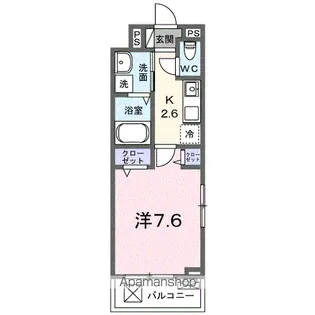 ライム周南【3階】の間取り