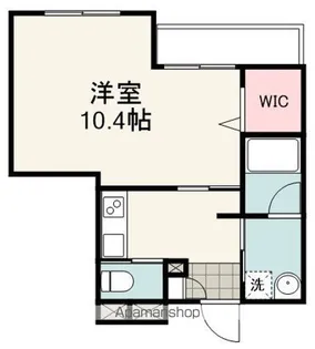 オラシオン大坪町【5階】の間取り