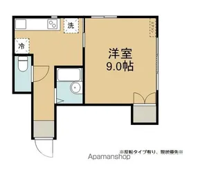 MSヴィレッジ【101号室】の間取り