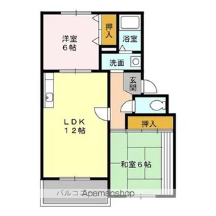 エクセル千葉寺【2階】の間取り
