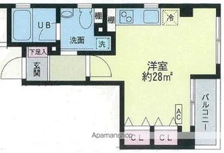 星華ビル【4階】の間取り