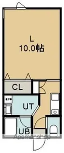 VILLA ANGEL(ヴィラエンジェル)【203号室】の間取り