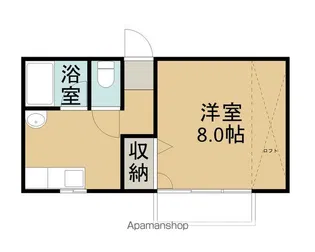 新大駅前ハイム【102号室】の間取り