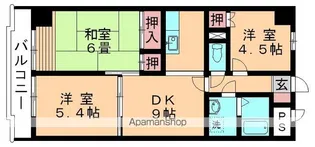 モデラートシティ【503号室】の間取り