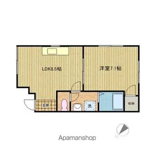 あぐビル【2階】の間取り