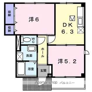 スイートアメニティ2【1階】の間取り