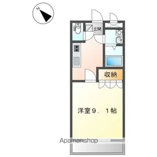 滋賀県彦根市西今町【マンション】の間取り