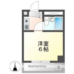アンシャンテモリモトⅡ【2B号室】の間取り