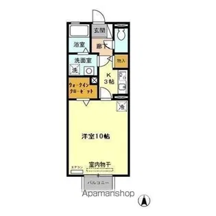 リビングタウンかじま台Ⅱ A【2階】の間取り