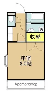 ディライト富久山【2階】の間取り