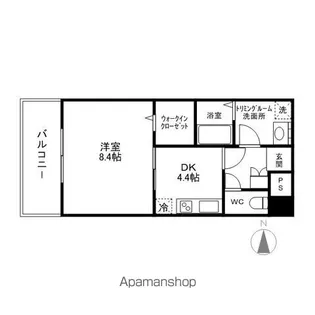 サンステージ泉【4階】の間取り