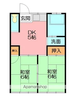 瀧本荘【1階】の間取り