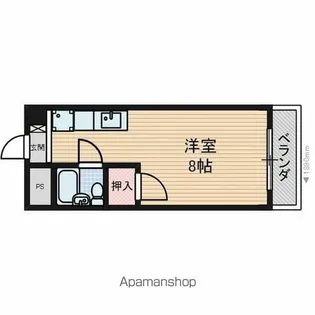 サンメゾン西春【7階】の間取り