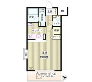 クリア・パル上用賀【2階】の間取り