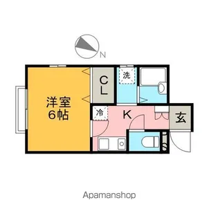 フォレスト西小岩【1階】の間取り