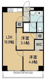 オンディーヌ【6階】の間取り