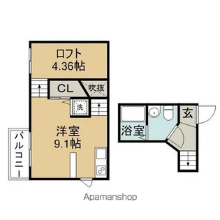 RADIANCE守山(レイディエンスモリヤマ)【2階】の間取り