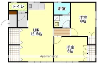 岩手県一関市山目字境【一戸建】の間取り