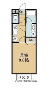 EAST MARE【1階】の間取り