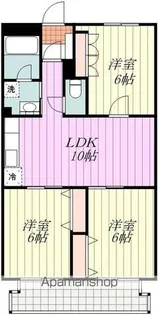 レジデンス道後【1003号室】の間取り