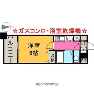 愛知県名古屋市中村区名駅南2丁目【マンション】の間取り