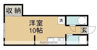 メゾン静【1階】の間取り