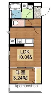 エール【105号室】の間取り