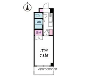 ジョイフル第1朝生田・【2階】の間取り